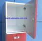 INTERIOR LOCKER ESTANDARD 4 PUERTAS ROJO