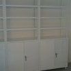 COMBINACION ESTANTERIA CON PUERTAS