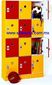 LOCKERS COLORES COMBINADOS