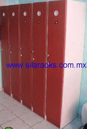 LOCKERS DE 1 PUERTA SIN CANTONERAS DE ALUMINIO